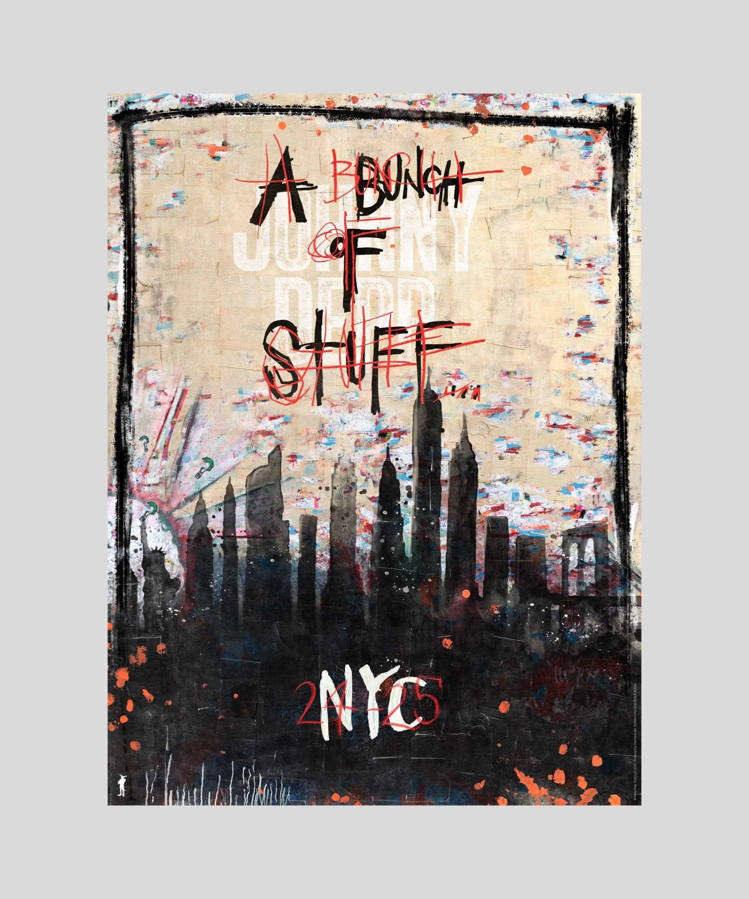 A Bunch Of Stuff - Poster | A Bunch Of Stuff - Johnny Depp – A