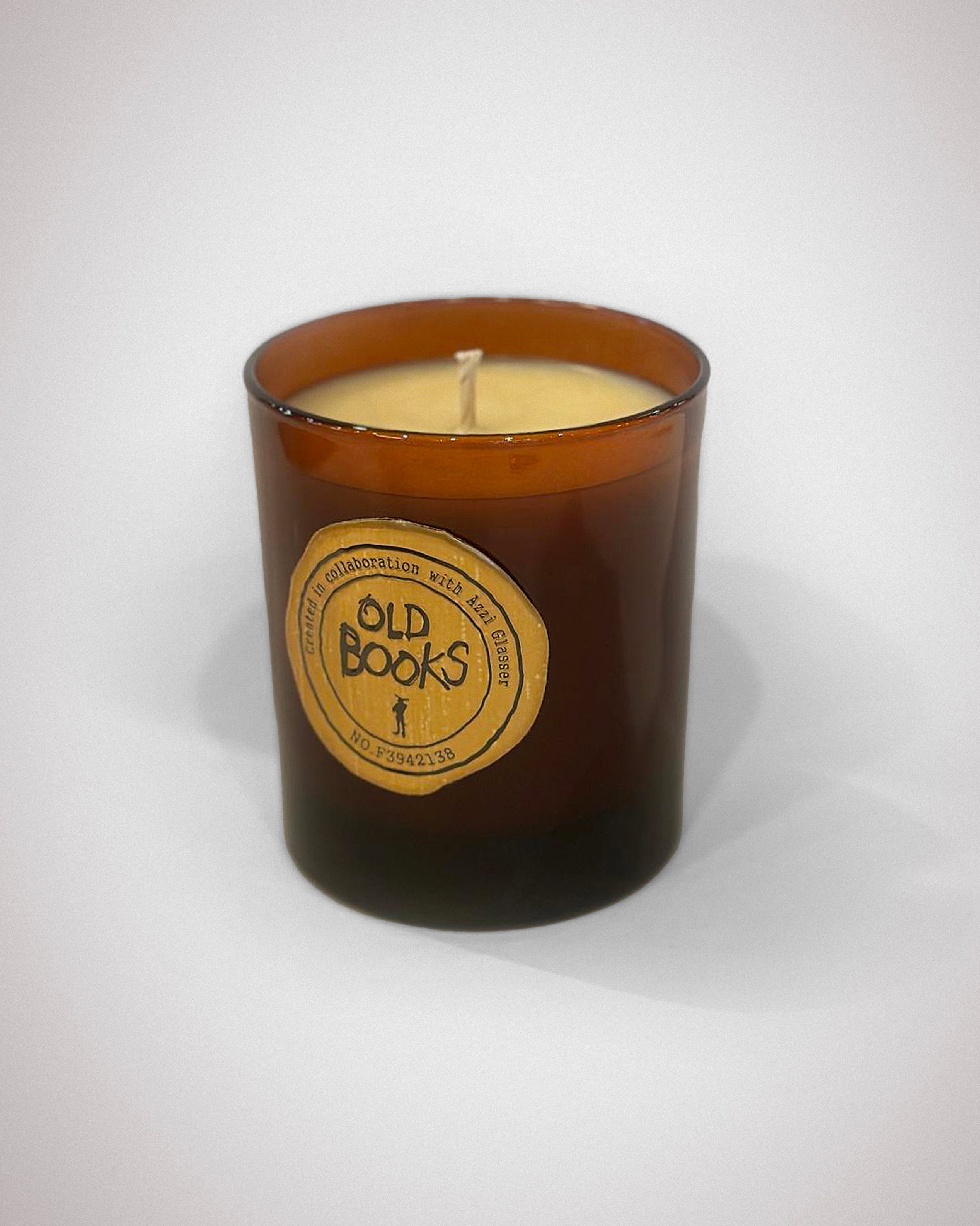 Old Books - Large Candle