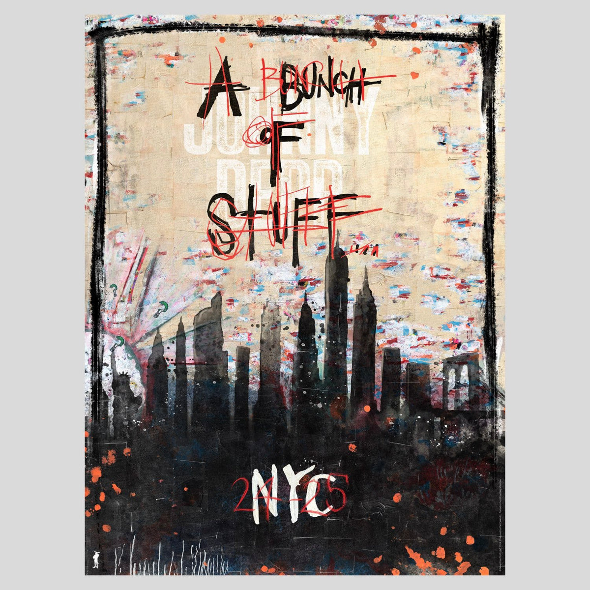A Bunch Of Stuff - Poster | A Bunch Of Stuff - Johnny Depp – A Bunch Of ...