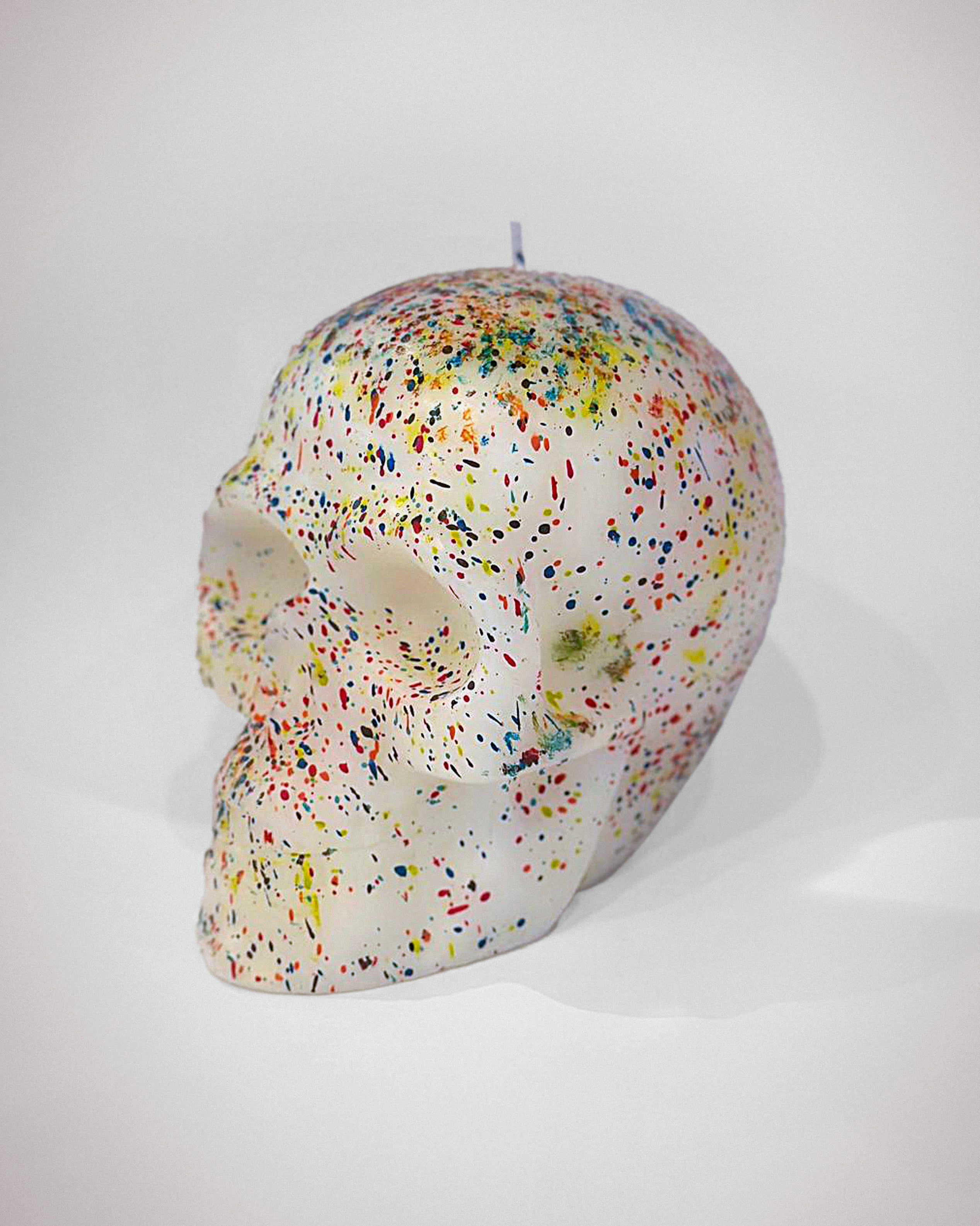 Johnny Depp DEATH BY CONFETTI スカルキャンドル Death By Confetti Candle | Homeware | A Bunch Of Stuff By Johnny