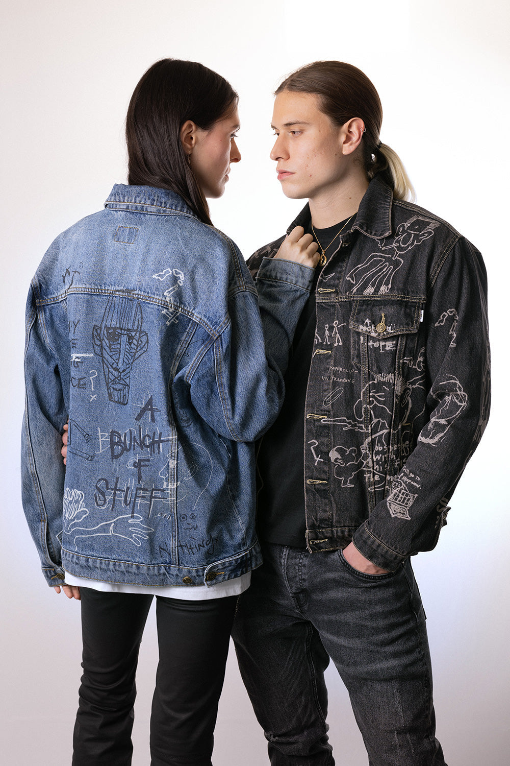 A Bunch of Stuff Johnny Deppブルーデニムジャケット Blue Denim Jacket | Apparel | A Bunch Of Stuff By Johnny Depp – A