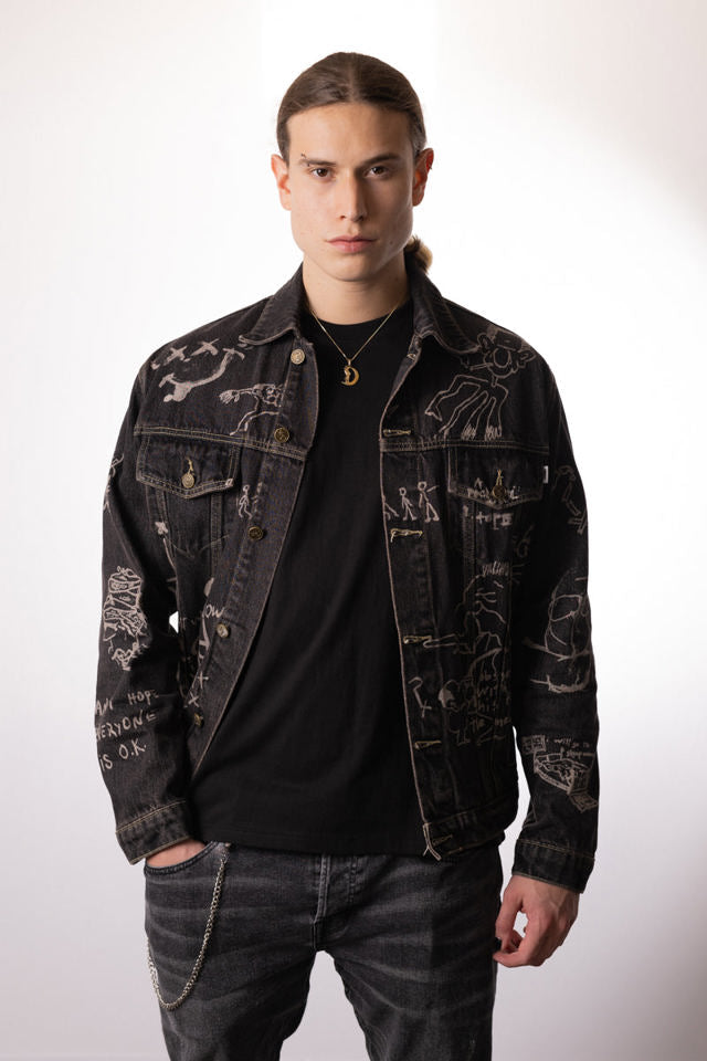 Black Denim Jacket | Apparel | A Bunch Of Stuff By Johnny Depp – A